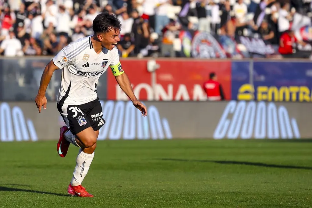 Vicente Pizarro anotó un doblete para el triunfo de Colo Colo. (Foto: Photosport)