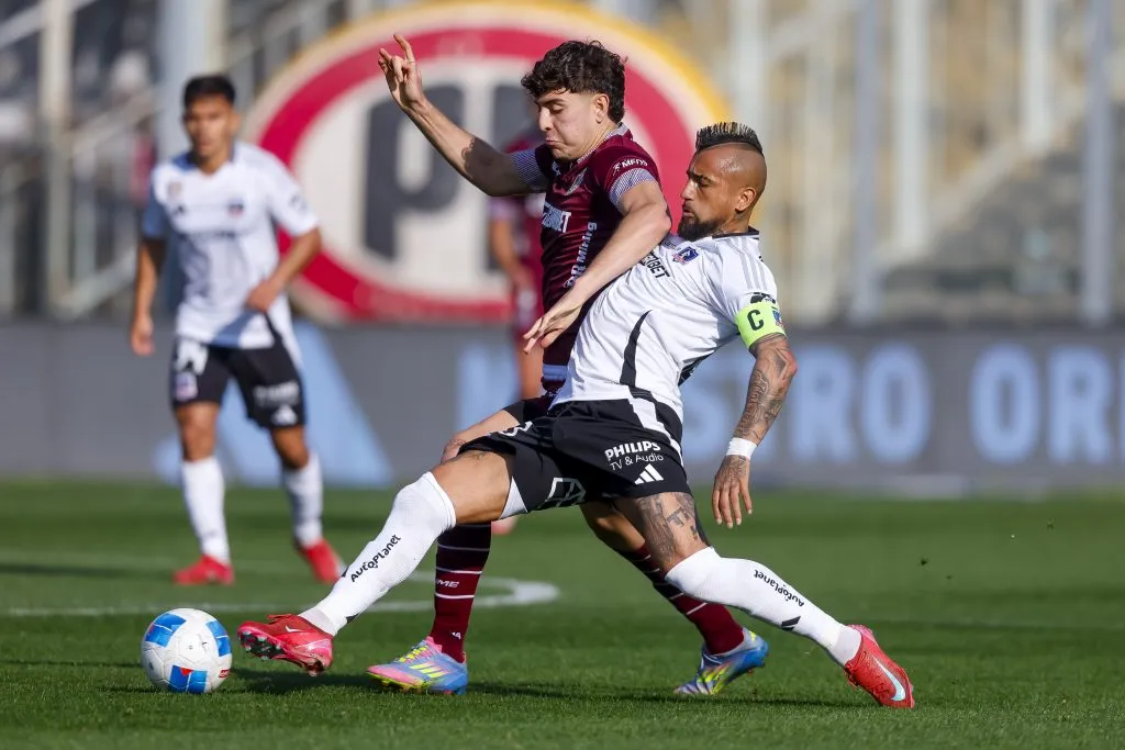 Arturo Vidal habló tras el triunfo de Colo Colo sobre La Serena | Foto: Photosport