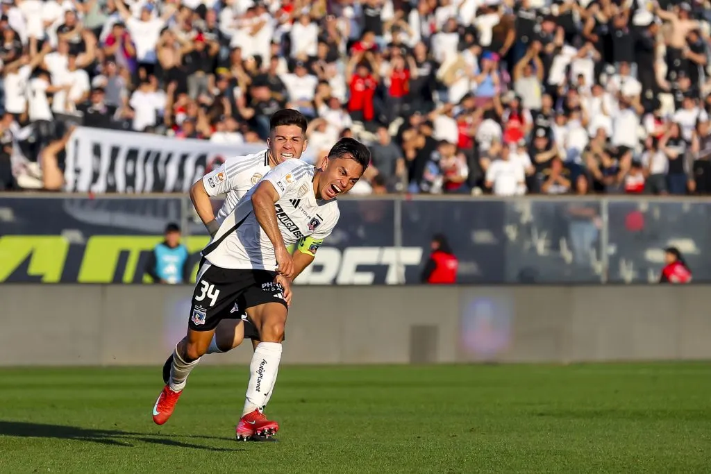 Vicente Pizarro marcó su primer doblete con Colo Colo