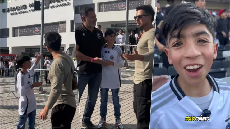 Las felicitaciones al CSD Colo Colo por cumplir sueño de un niño.