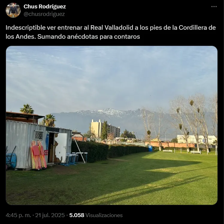 Foto: Chus Rodríguez en X