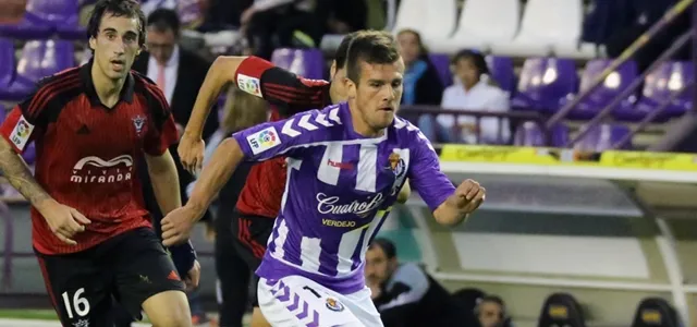 Diego Rubio fue uno de los jugadores que jugó en Colo Colo y el Real Valladolid. Imagen: Real Valladolid