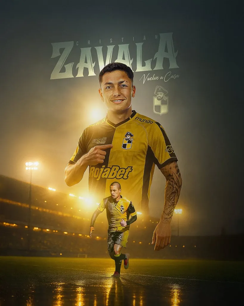 Cristián Zavala fue presentado en Coquimbo Unido.