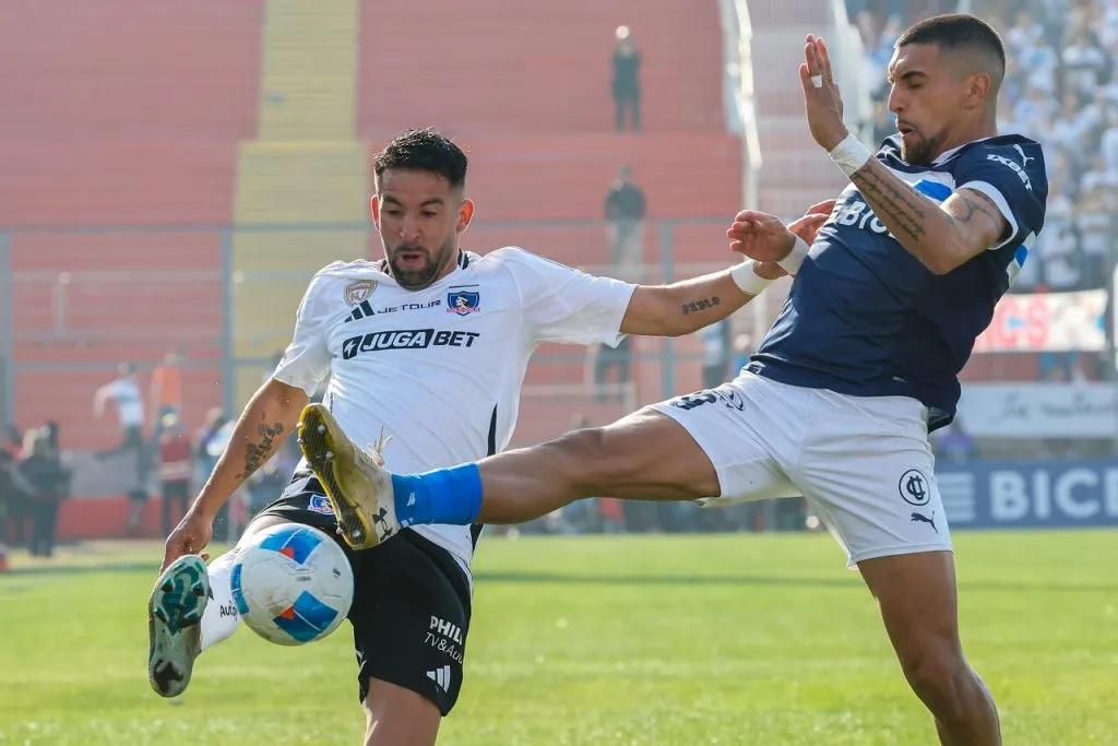 Mauricio Isla vuelve a la titularidad en Colo Colo ante el Real Valladolid. Imagen: Andres Pina/Photosport