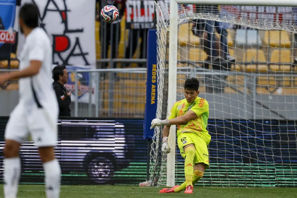 Eduardo Villanueva debutó en Colo Colo