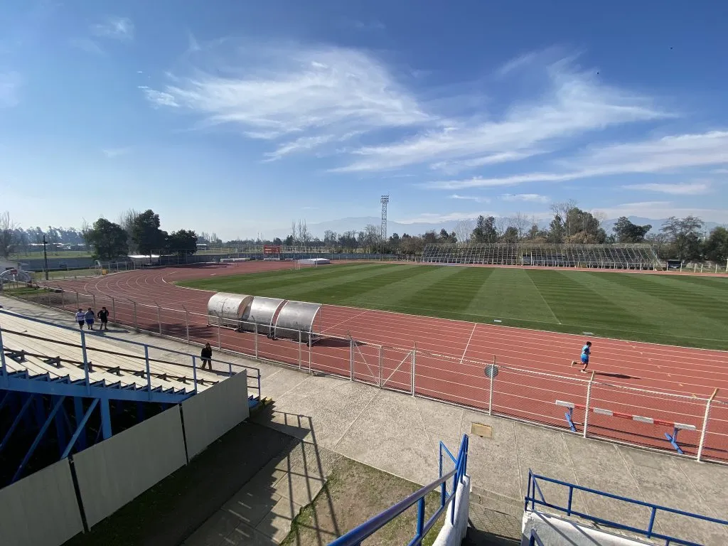 Así estaba esta tarde en el Estadio Jorge Silva Valenzuela. (Foto: @ricardoobando)