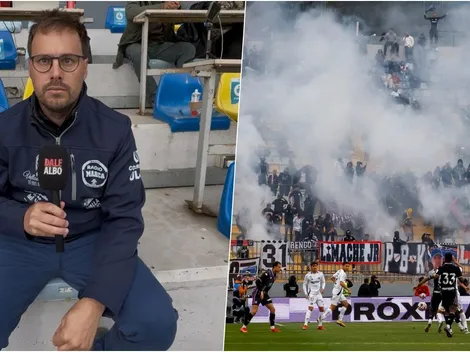 Periodista español queda vuelto loco con la hinchada de Colo Colo
