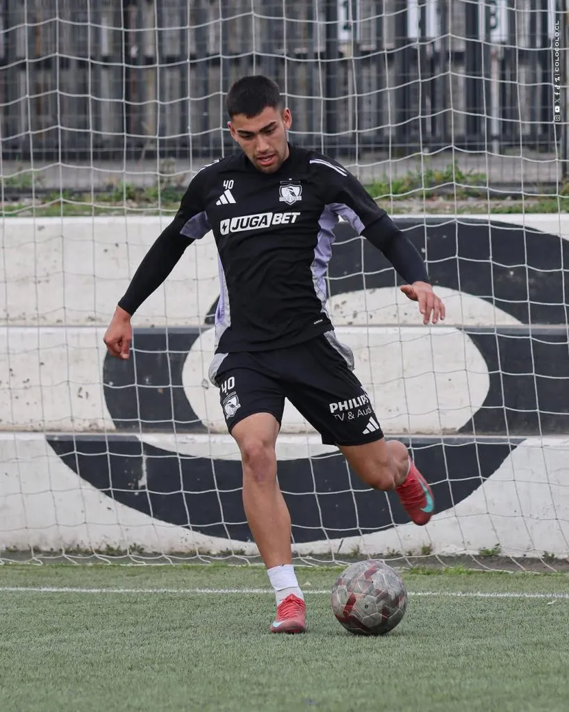 Entrenamiento de la Sub-20. (Foto: colocolofutboljoven)