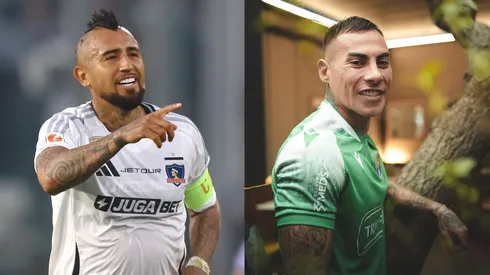 Arturo Vidal está feliz con Eduardo Vargas en Audax Italiano.