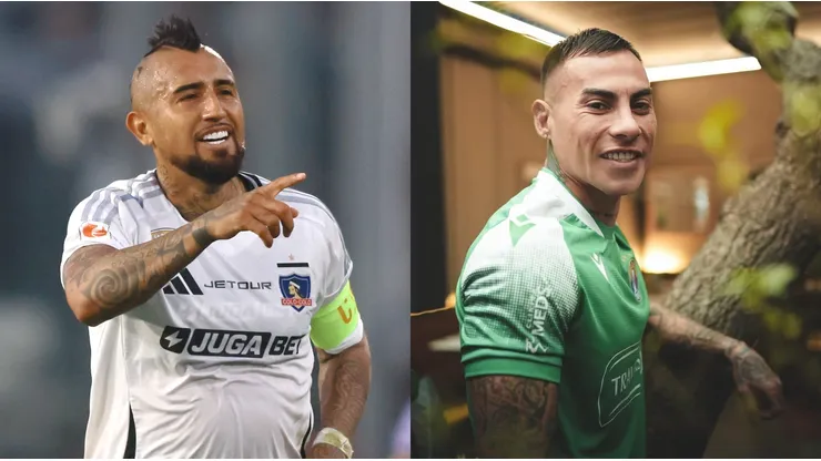 Arturo Vidal está feliz con Eduardo Vargas en Audax Italiano.