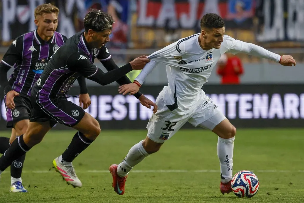 Lucas Cepeda será capitán de Colo Colo ante Valladolid | Foto: Photosport