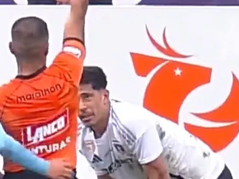 Con polémica amarilla: Salomón es expulsado en partido de Colo Colo