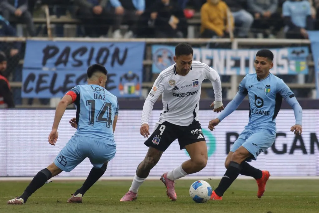 Correa fue uno de los nombres más destacados en el empate del Popular. Imagen: Jorge Loyola/Photosport