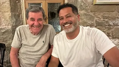 Pedro Ruminot se reunió con Mirko Jozic por el CSD Colo Colo. | Imagen: Instagram Pedro Ruminot.