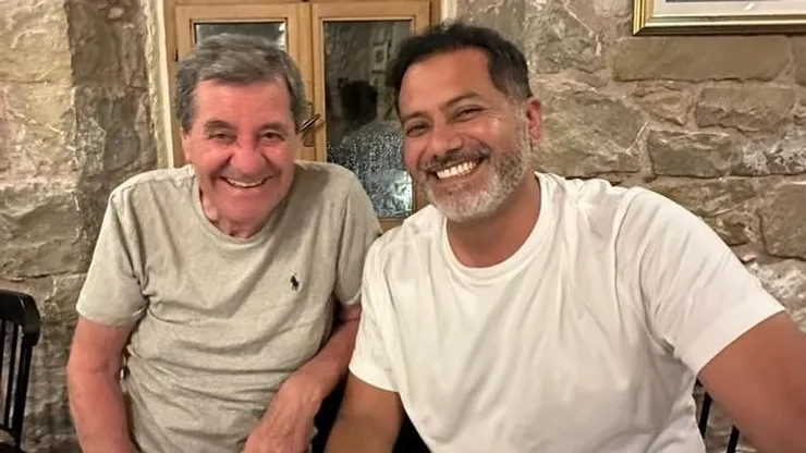 Pedro Ruminot se reunió con Mirko Jozic por el CSD Colo Colo. | Imagen: Instagram Pedro Ruminot.