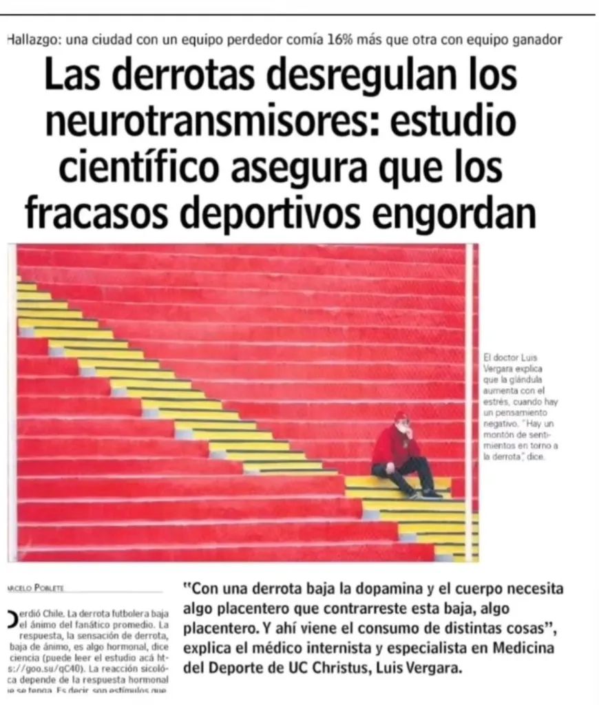 La imagen viralizada por hinchas de Colo Colo.