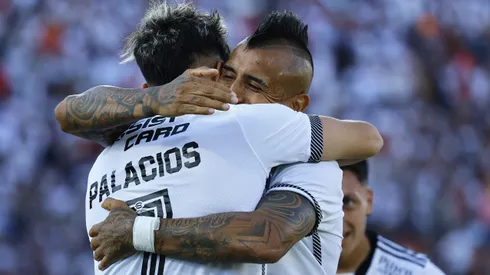 Vidal y Palacios se dedican cariñosos mensajes recordando a Colo Colo.
