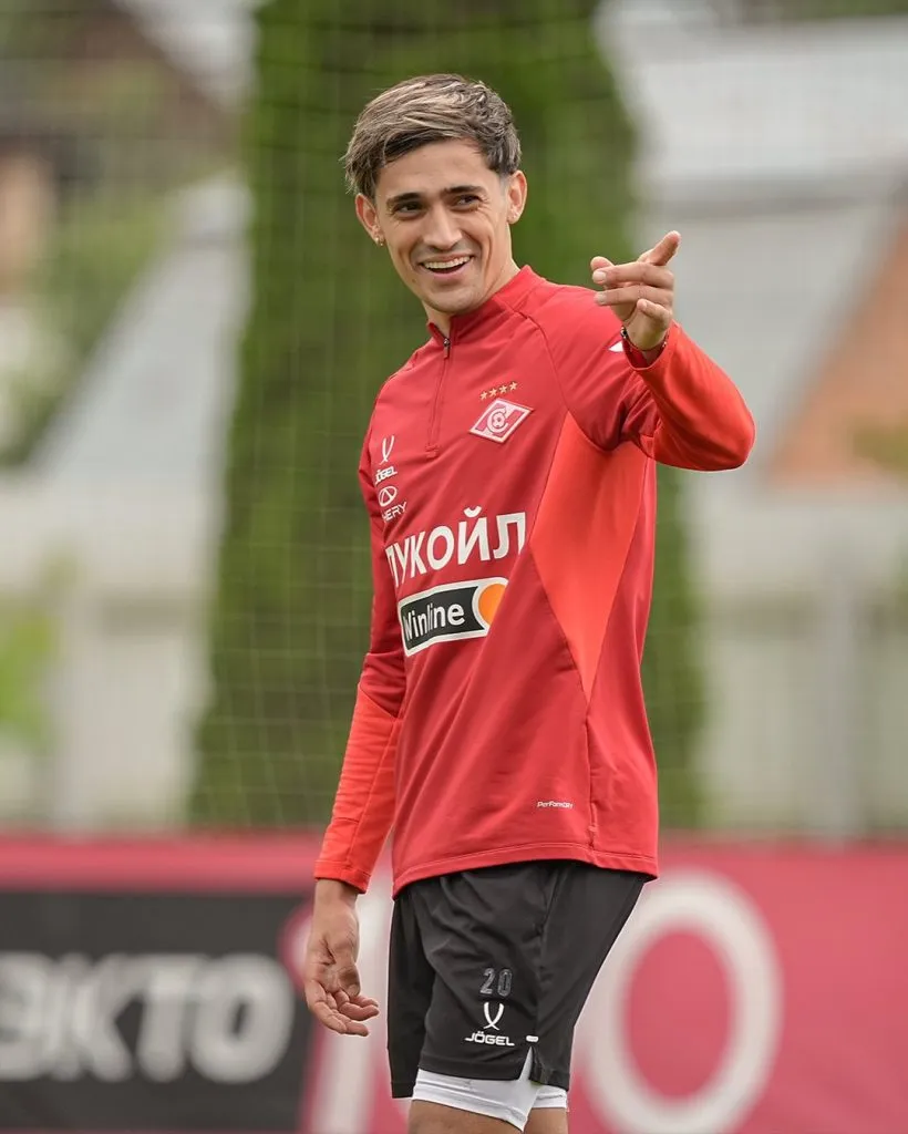 Pablo Solari vuelve a anotar para el Spartak Moscú. Imagen: Instagram Pablo Solari