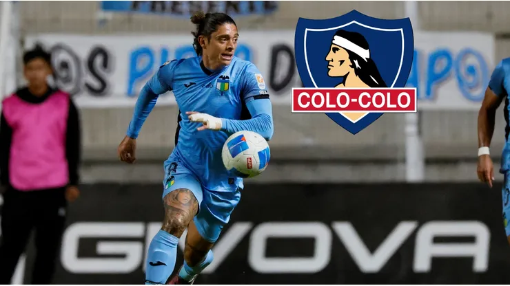Joaquín Montecinos comenzó a sonar como refuerzo de Colo Colo.