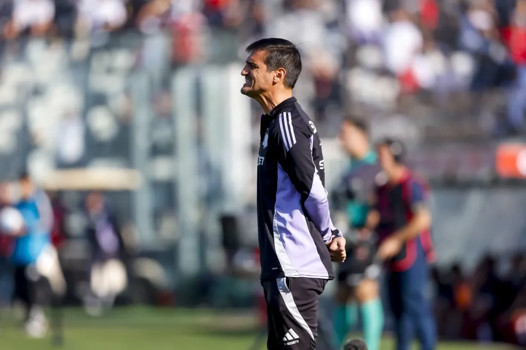 Pablo Ricchetti habló tras el empate de Colo Colo contra Huachipato | Foto: Photosport