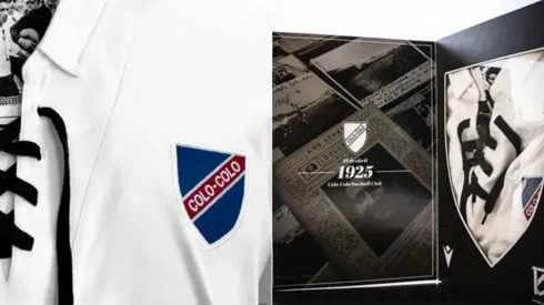 Inicia el canje de la camiseta Centenario del CSD Colo Colo