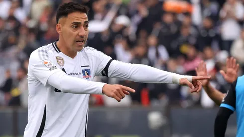 Javier Correa salió lesionado en Colo Colo.