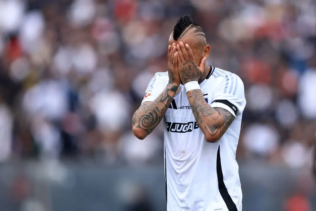 Arturo Vidal quedó muy molesto con el arbitraje tras el partido ante Everton