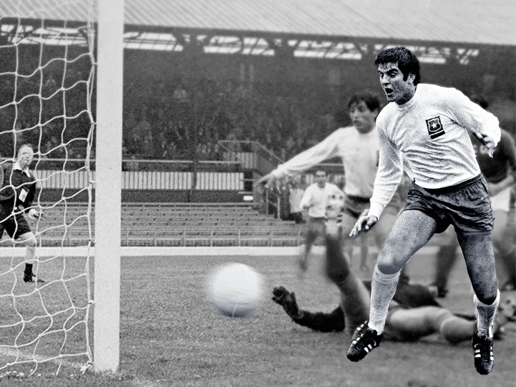 Rubén Marcos con la selección chilena en el Mundial de Inglaterra 1966. | Imagen archivo