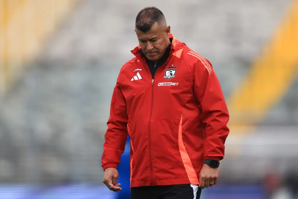 Jorge Almirón en Colo Colo. (Foto: Photosport)