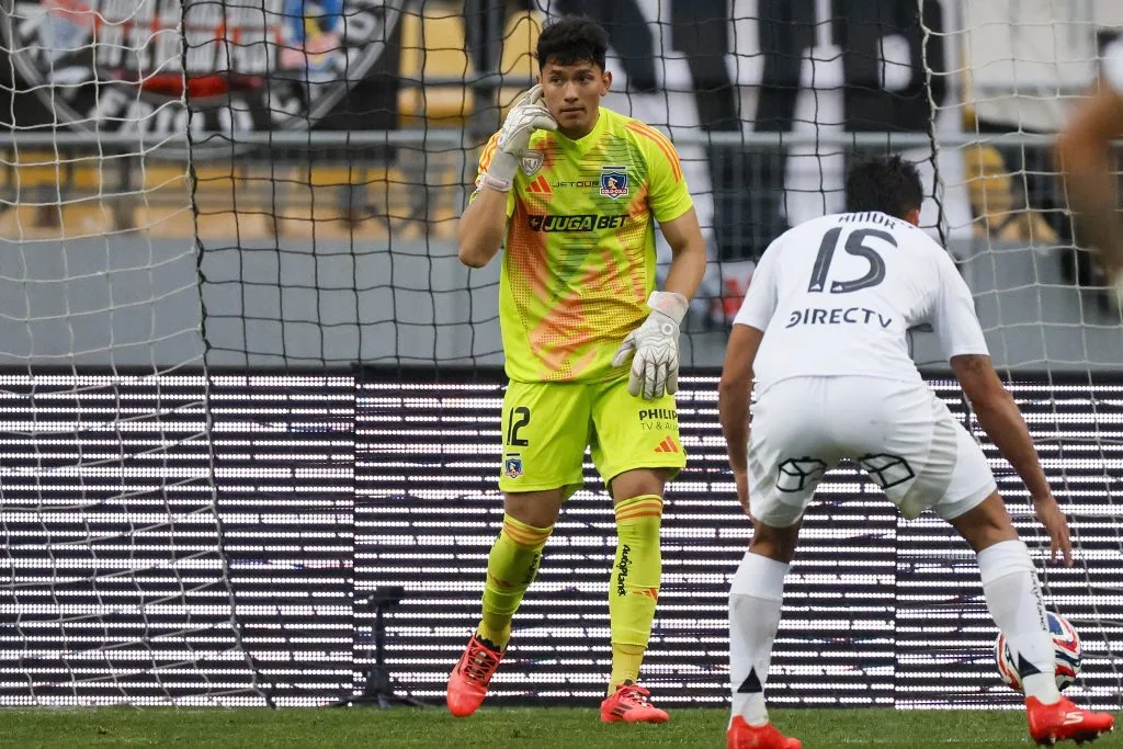 Eduardo Villanueva en amistoso de Colo Colo. (Foto: Photosport)