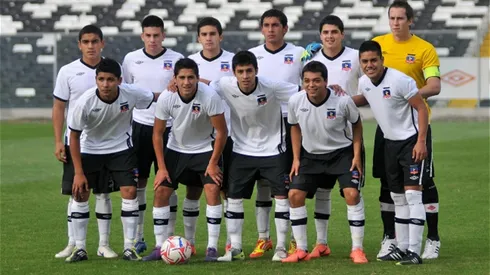 Colo Colo B en el año 2013.