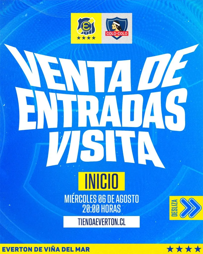 Entradas a la venta para el domingo. (Foto: @evertonsadp)