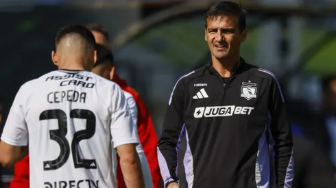 Pablo Ricchetti habló tras el Colo Colo vs Everton.