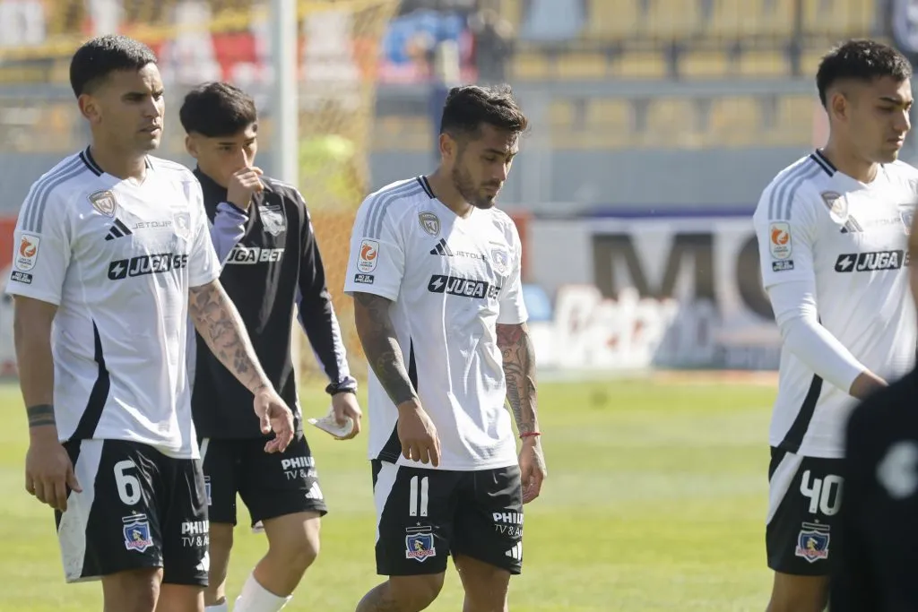 Colo Colo se acostumbró a no ganar en los últimos partidos | Foto: Photosport