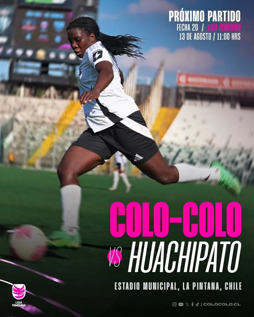 Partido de Colo Colo femenino vs Huachipato. (Foto: @ColoColoFem)