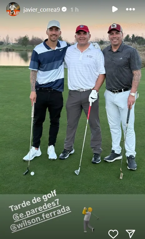 Foto: Instagram Javier Correa