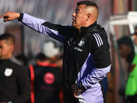 La variante que practicó Almirón en la formación de Colo Colo