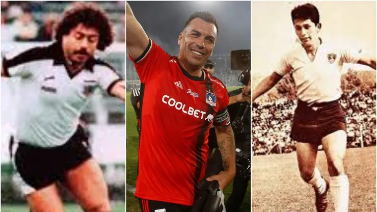 Carlos Caszely, Esteban Paredes y Francisco Valdés.