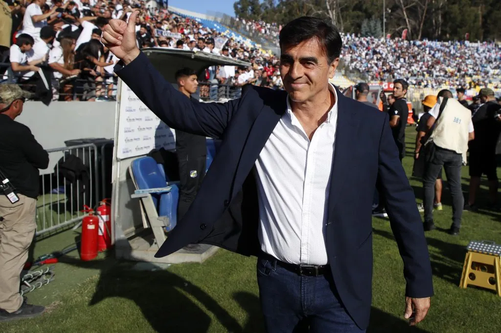 Quinteros podría vivir un segundo ciclo en el Estadio Monumental. Imagen: Andres Pina/Photosport