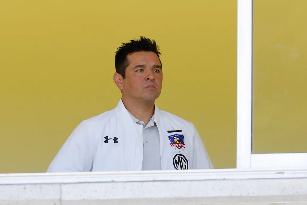 Según Mosa, ByN decidió que Héctor Tapia no sea interino de Colo Colo | Foto: Photosport