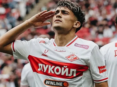Ex Colo Colo: Pablo Solari marca un golazo con el Spartak en Rusia