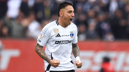 Javier Correa disfruta de su momento en Colo Colo. | Imagen: Photosport.
