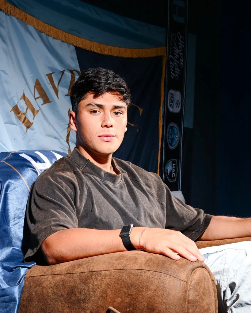 Damián Pizarro en su presentación del Le Havre. (Foto: @HAC_Foot)