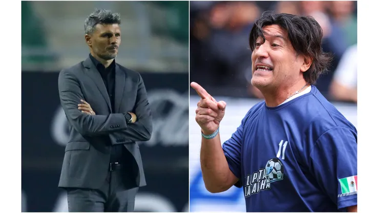 Fernando Ortiz e Iván Zamorano.