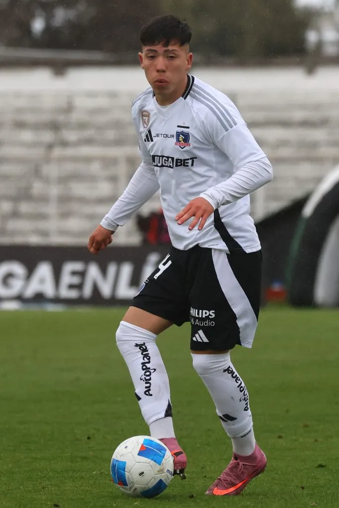 Leandro Hernández en el partido con Palestino. (Foto: Photosport)