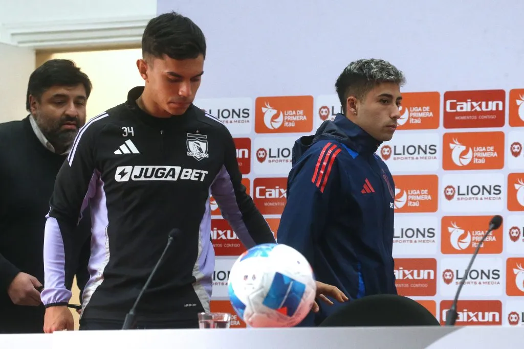 Vicente Pizarro habló en la conferencia de capitanes previa al Superclásico | Foto: Photosport