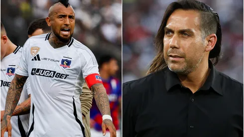 Arturo Sanhueza y Arturo Vidal