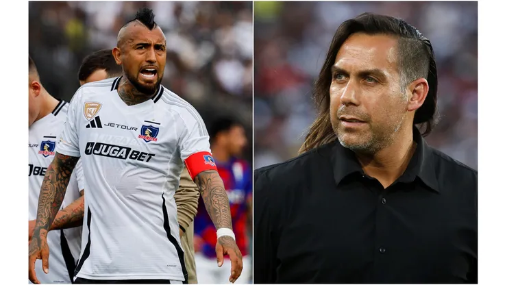 Arturo Sanhueza y Arturo Vidal