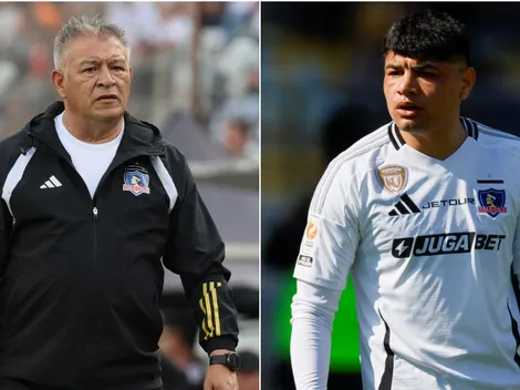 La molestia de Claudio Borghi por la suplencia de Aquino en Colo Colo