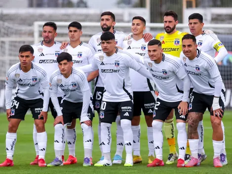 La formación que alista Colo Colo para el Superclásico